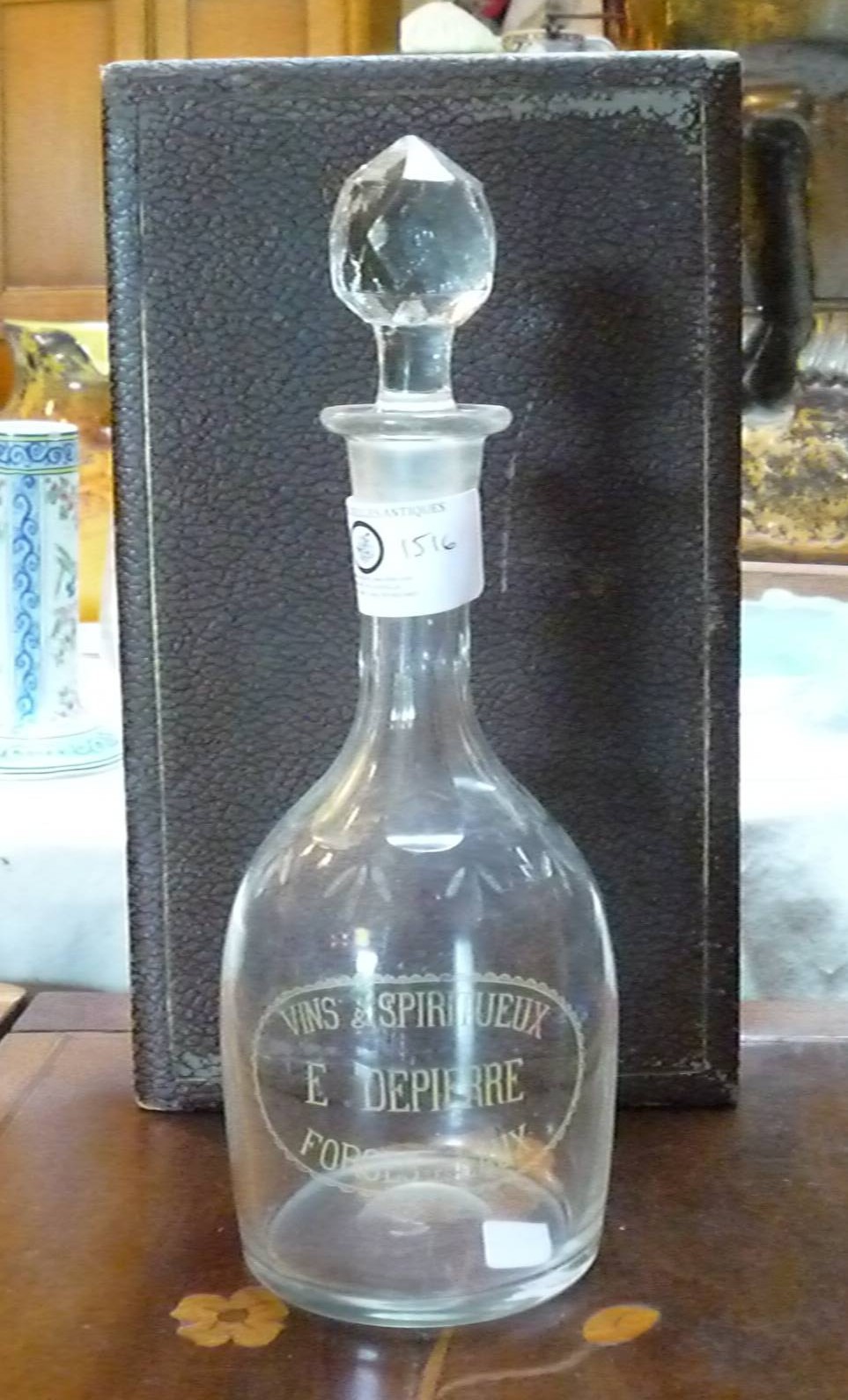 An 'Advertisement' Decanter