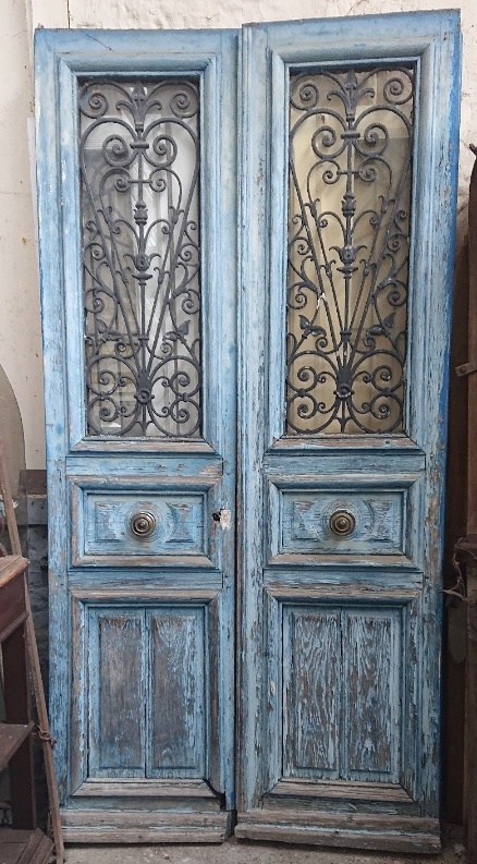 A pair of French Entrance Doors