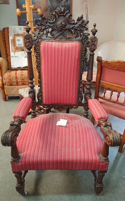A French Louis XIV Desk Armchair