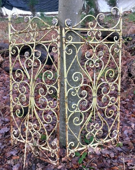 A pair of French Garden Gates