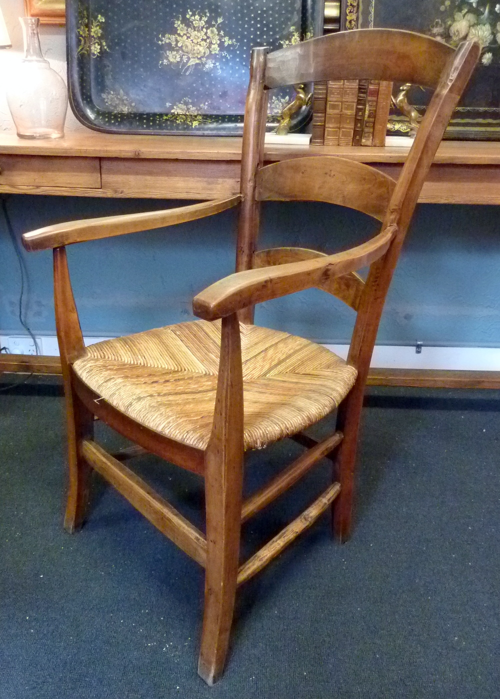 A pair of French Provincial Armchairs