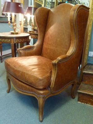 A pair of Louis LXV Library Bergeres