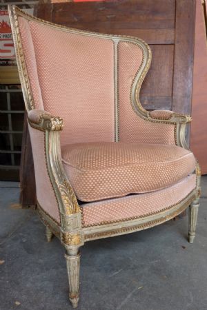 A pair of Louis XVI Bergeres