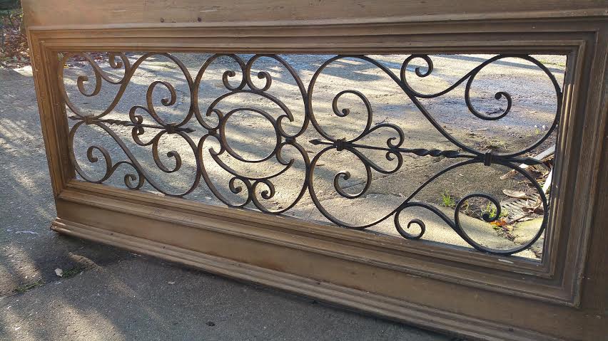 A pair of framed Grilles