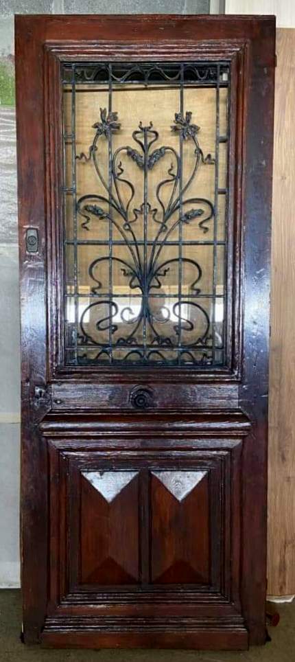 A Classic French Entrance Door